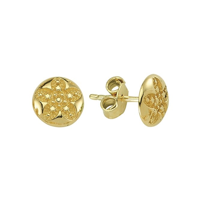 14 Ayar Altın Yıldız Küpe