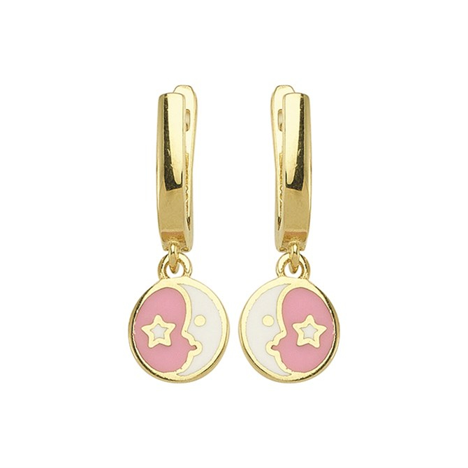 14 Ayar Sallantılı ve Taşlı Sallantılı Model Altın Küpe