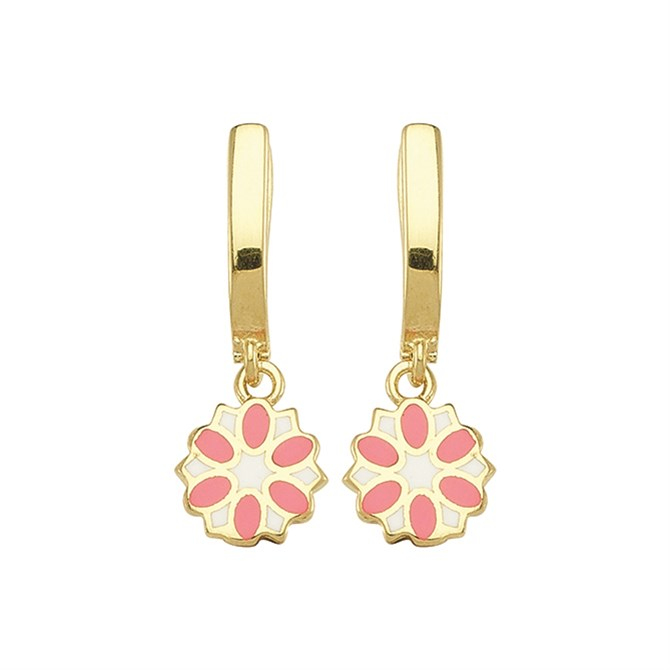 14 Ayar Sallantılı ve Taşlı Sallantılı Model Altın Küpe