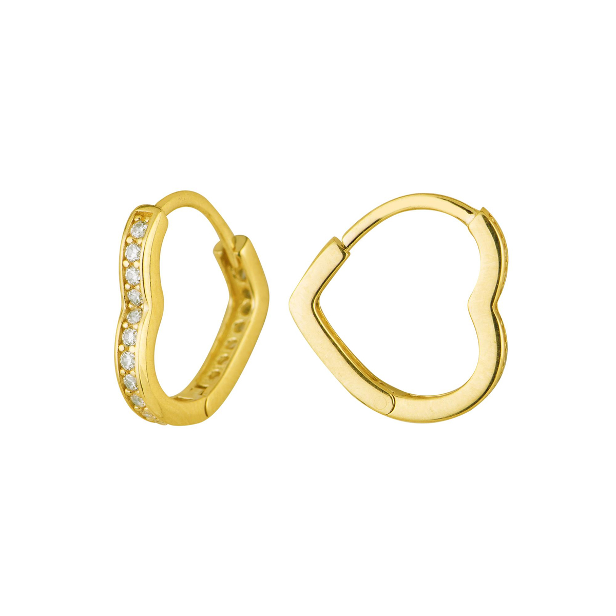 14 Ayar Halka Altın Küpe