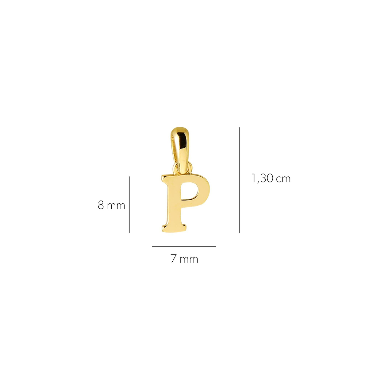 14 Ayar Altın Kolye Ucu