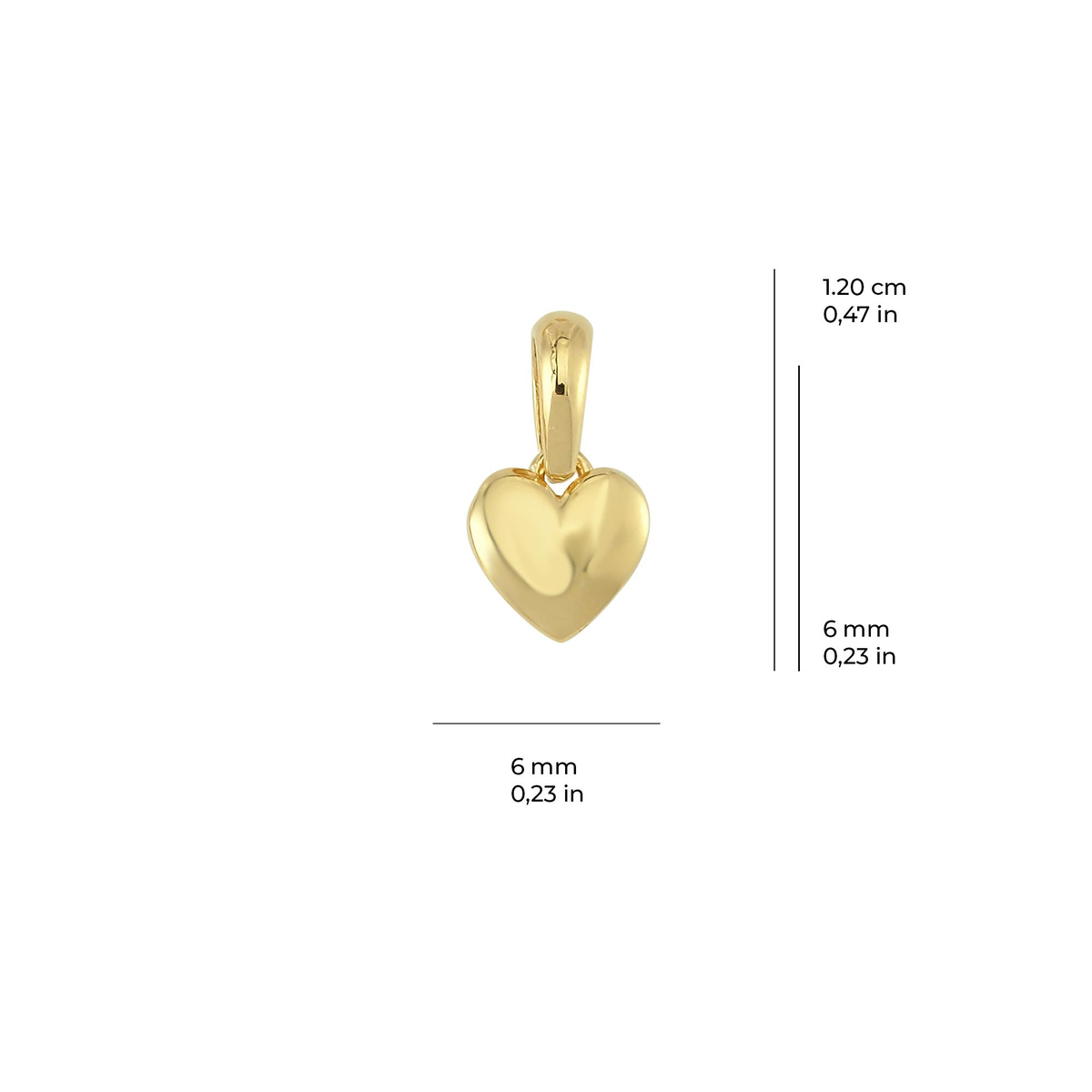 14 Ayar Altın Kolye Ucu