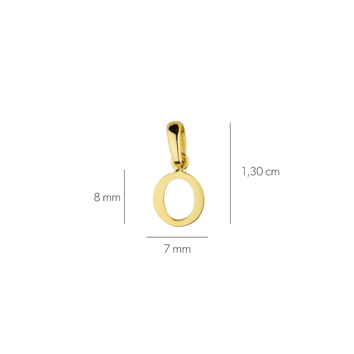 14 Ayar Altın Kolye Ucu