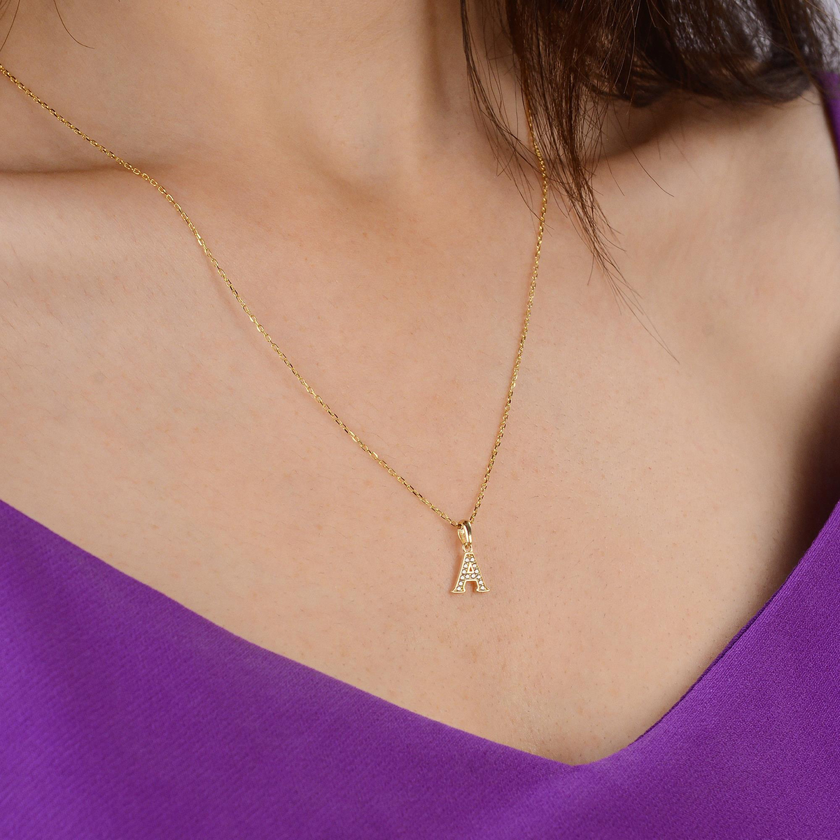 14 Ayar Altın Kolye Ucu