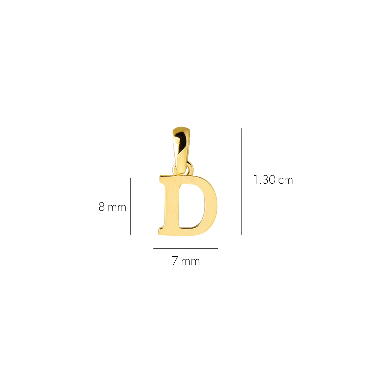 14 Ayar Altın Kolye Ucu