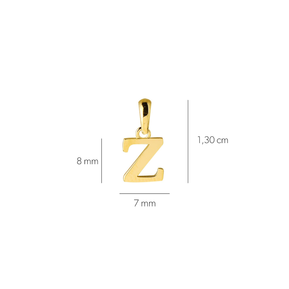 14 Ayar Altın Kolye Ucu