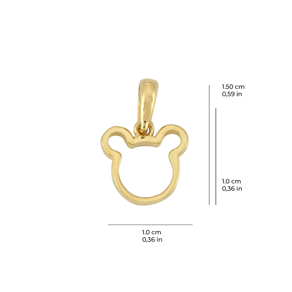 14 Ayar Altın Kolye Ucu