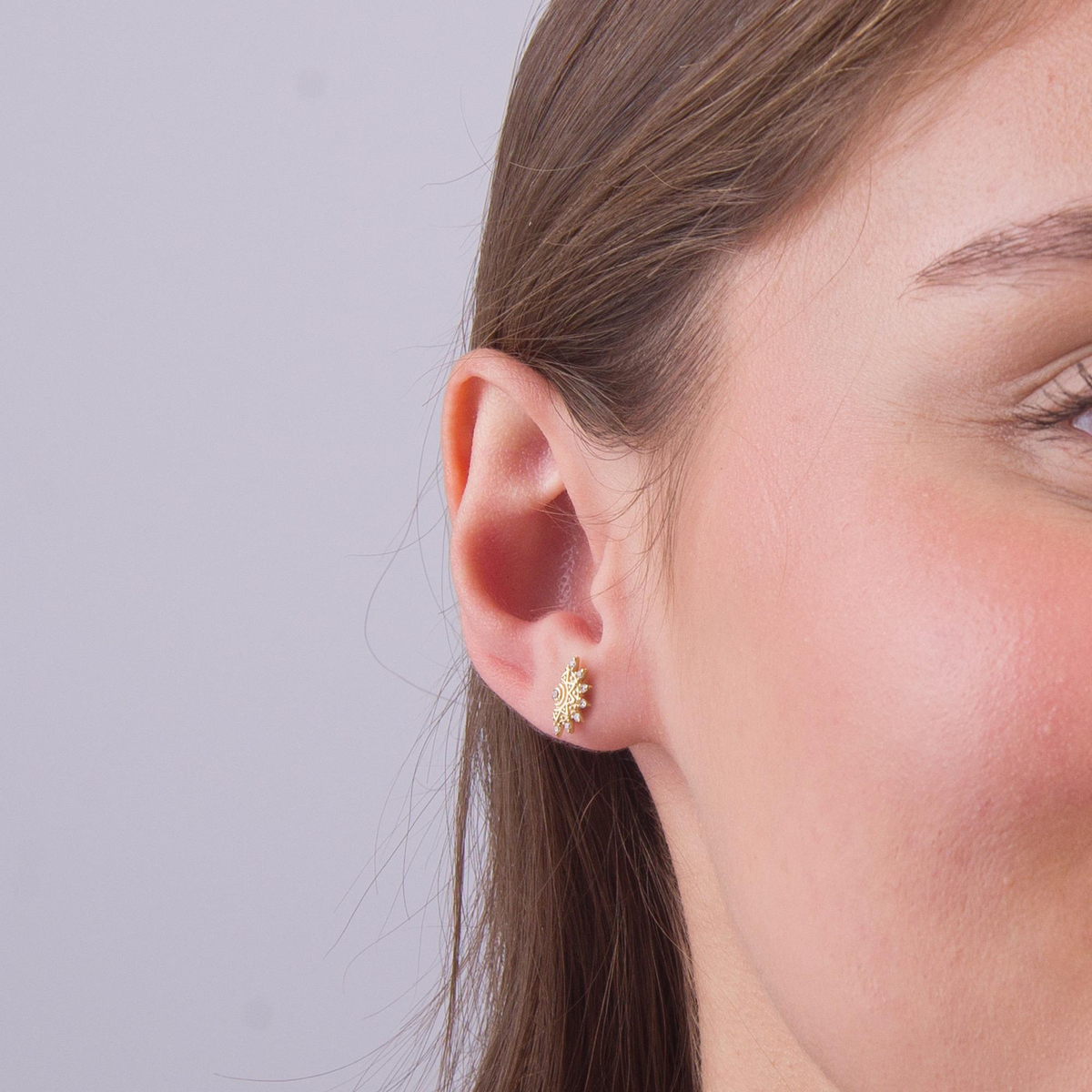 14 Ayar Altın Küpe