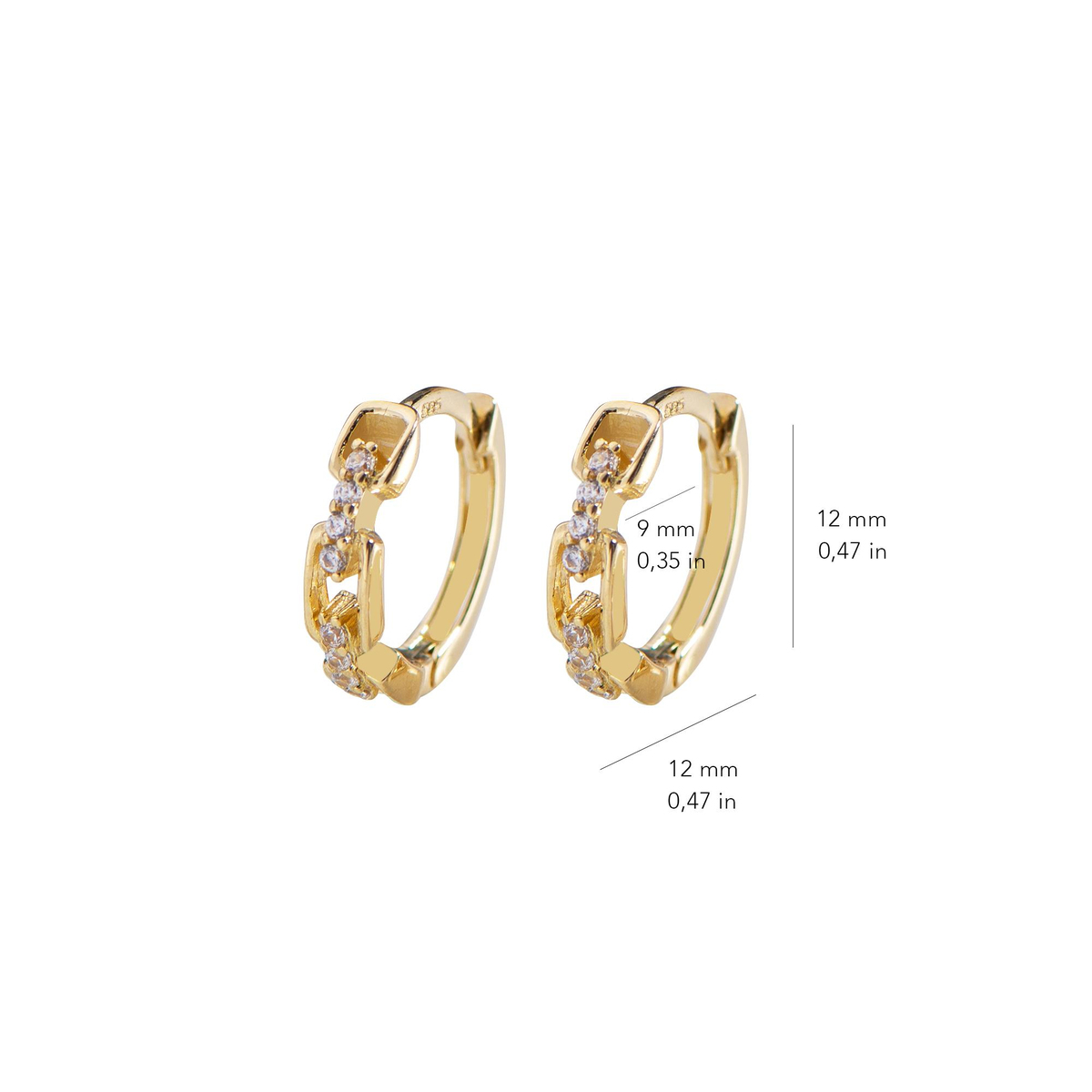 14 Ayar Altın Küpe