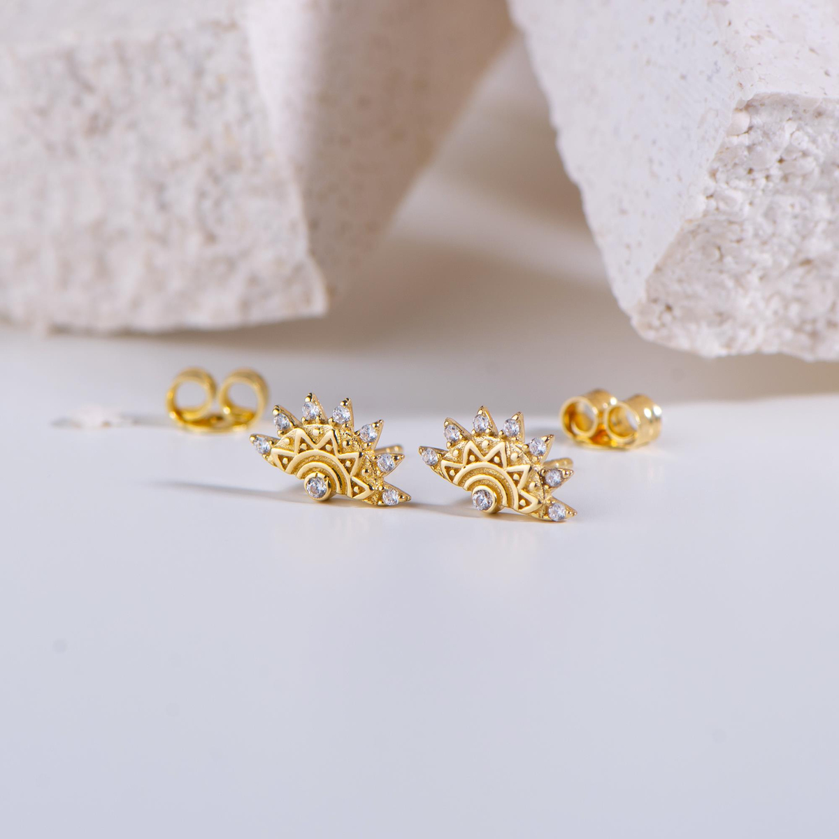 14 Ayar Altın Küpe