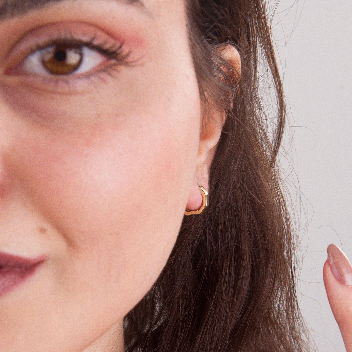 14 Ayar Altın Küpe