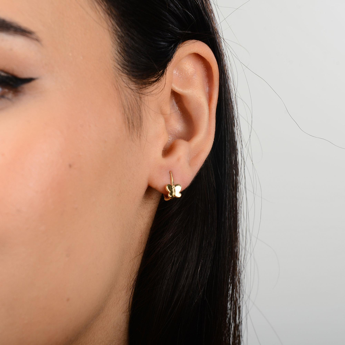 14 Ayar Altın Küpe