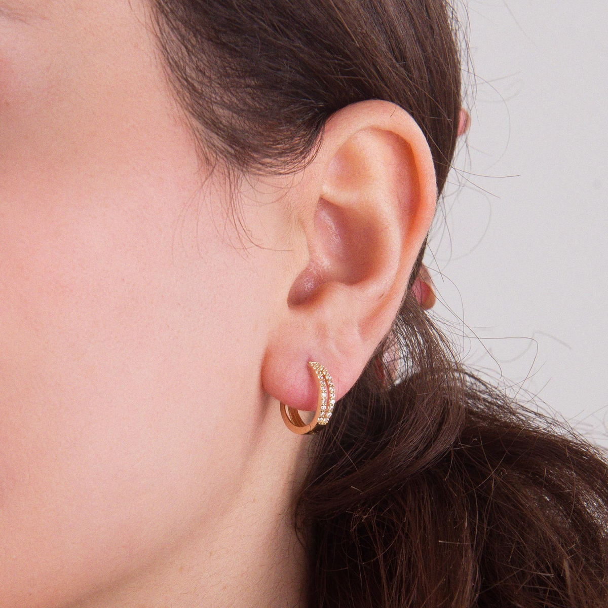 14 Ayar Altın Küpe