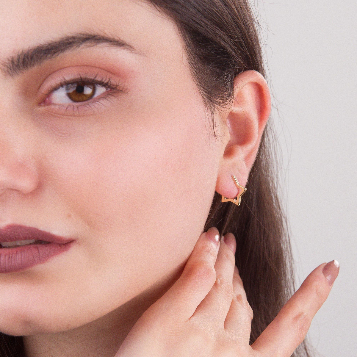 14 Ayar Altın Küpe