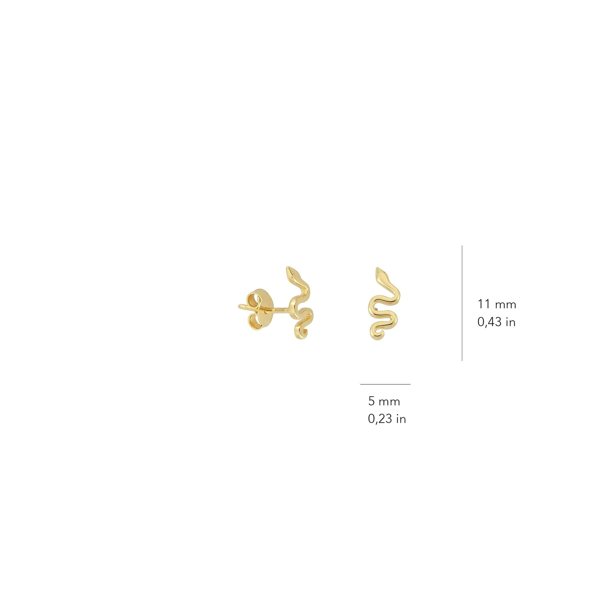 14 Ayar Altın Küpe