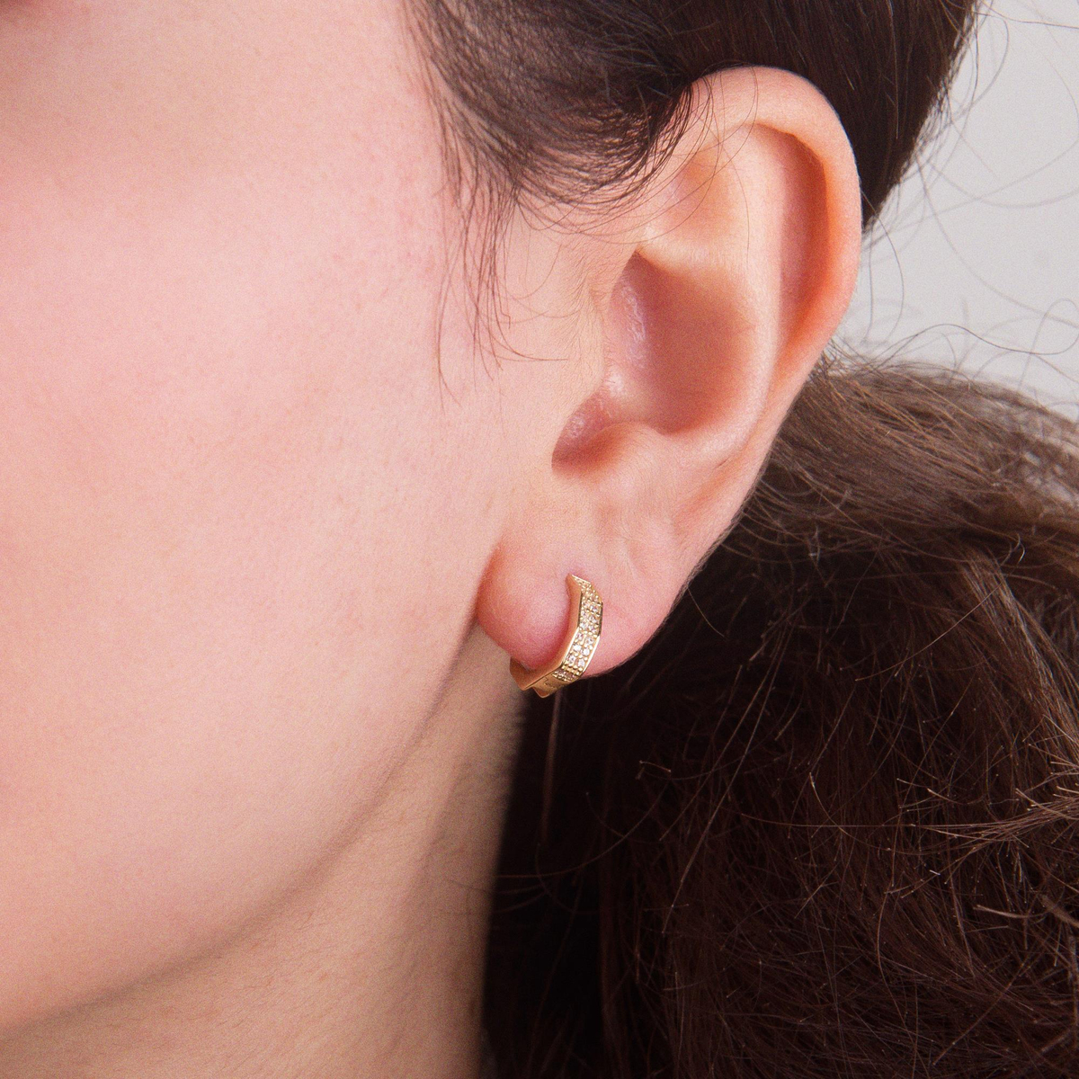 14 Ayar Altın Küpe