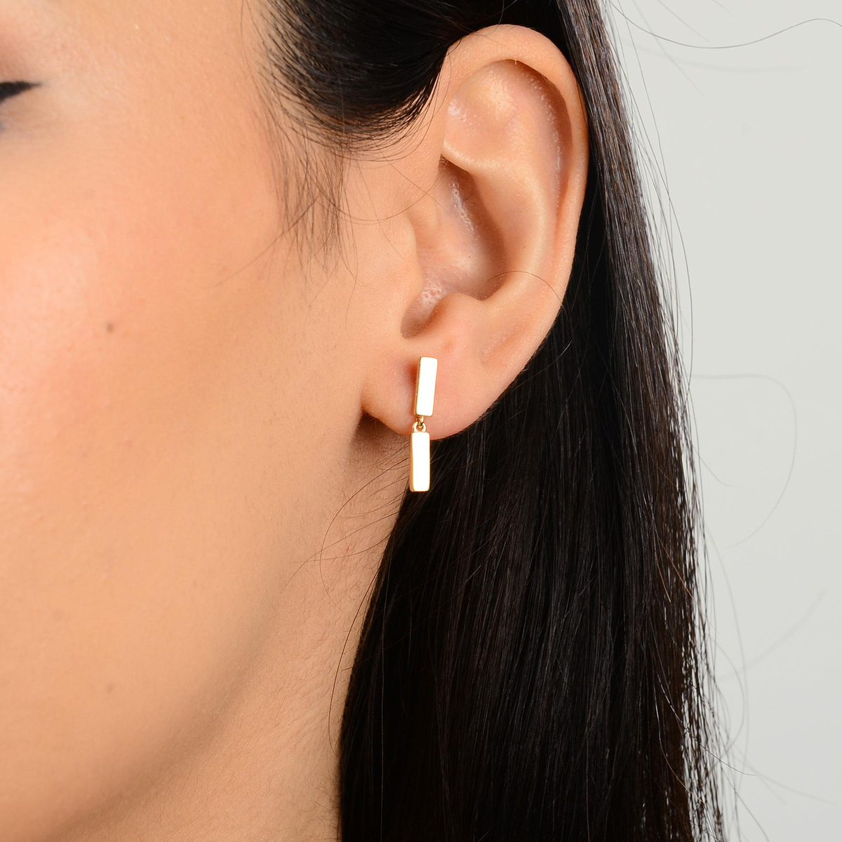 14 Ayar Altın Küpe