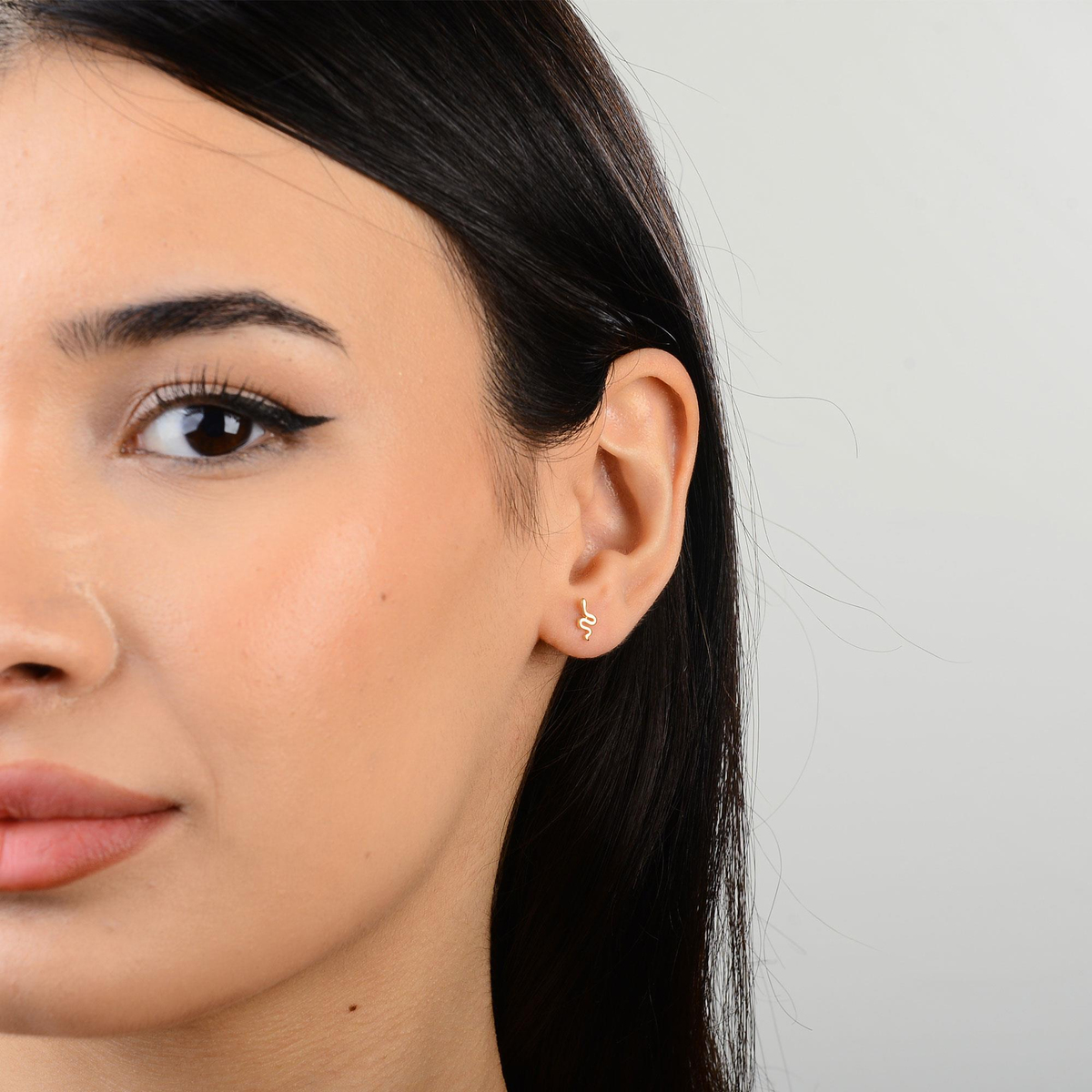 14 Ayar Altın Küpe