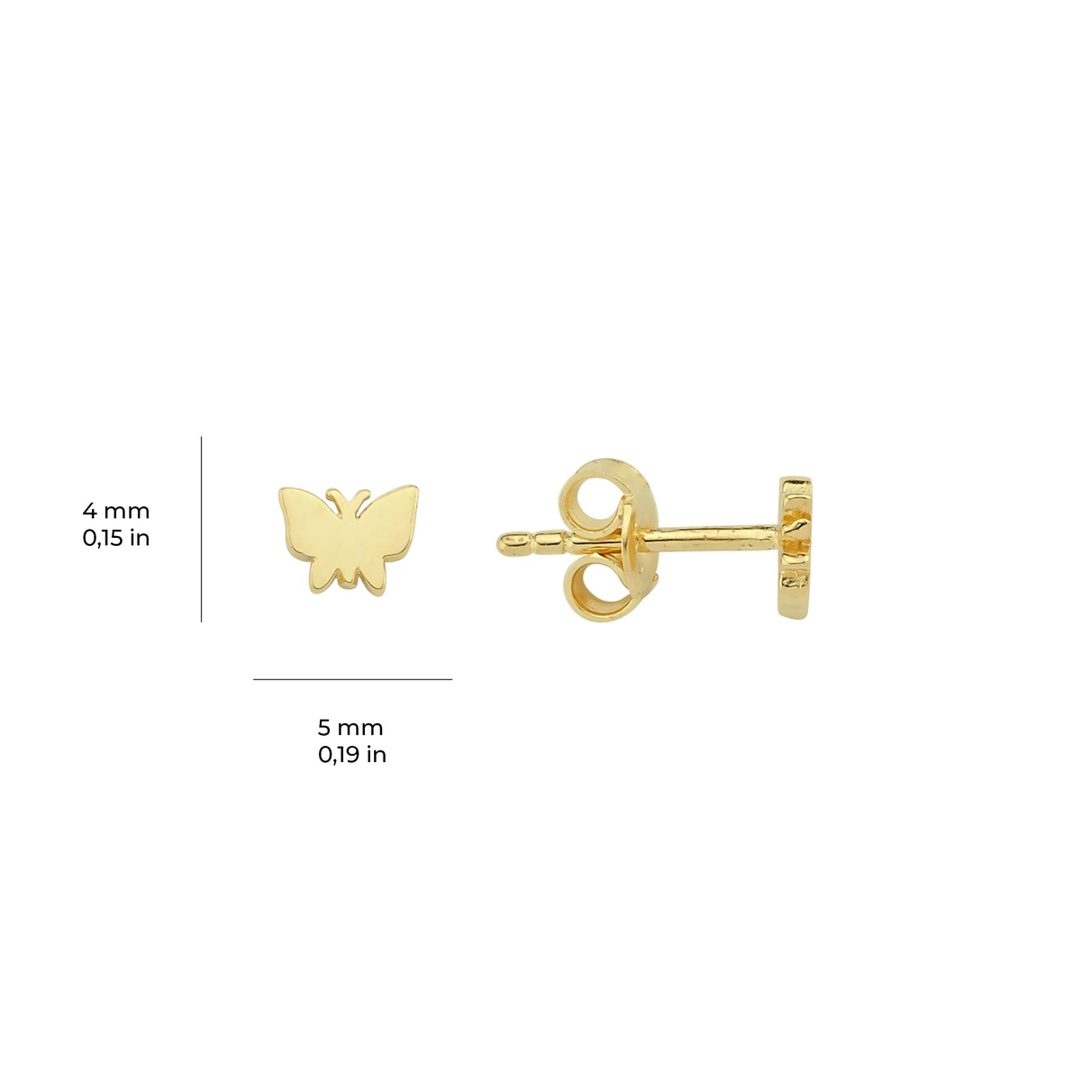 14 Ayar Altın Küpe