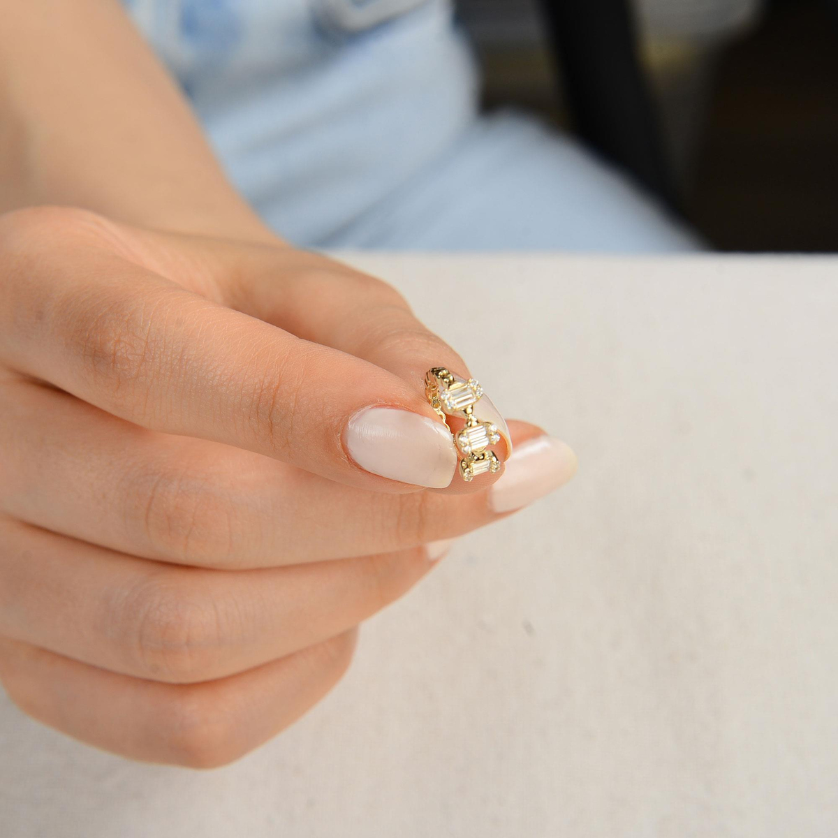 14 Ayar Altın Küpe