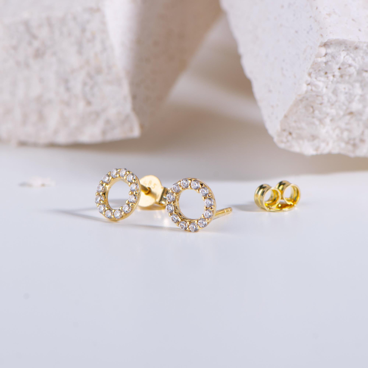 14 Ayar Altın Küpe