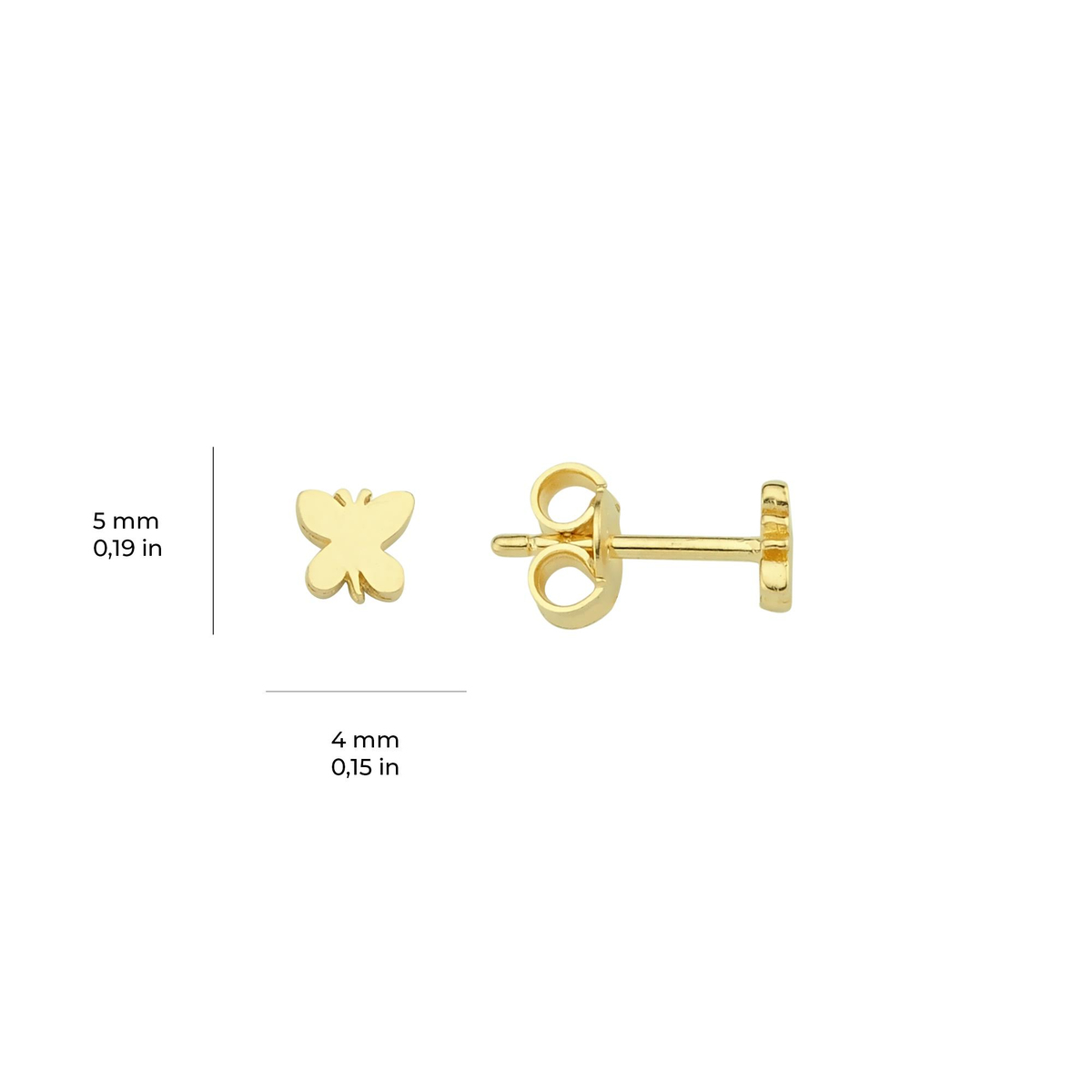 14 Ayar Altın Küpe