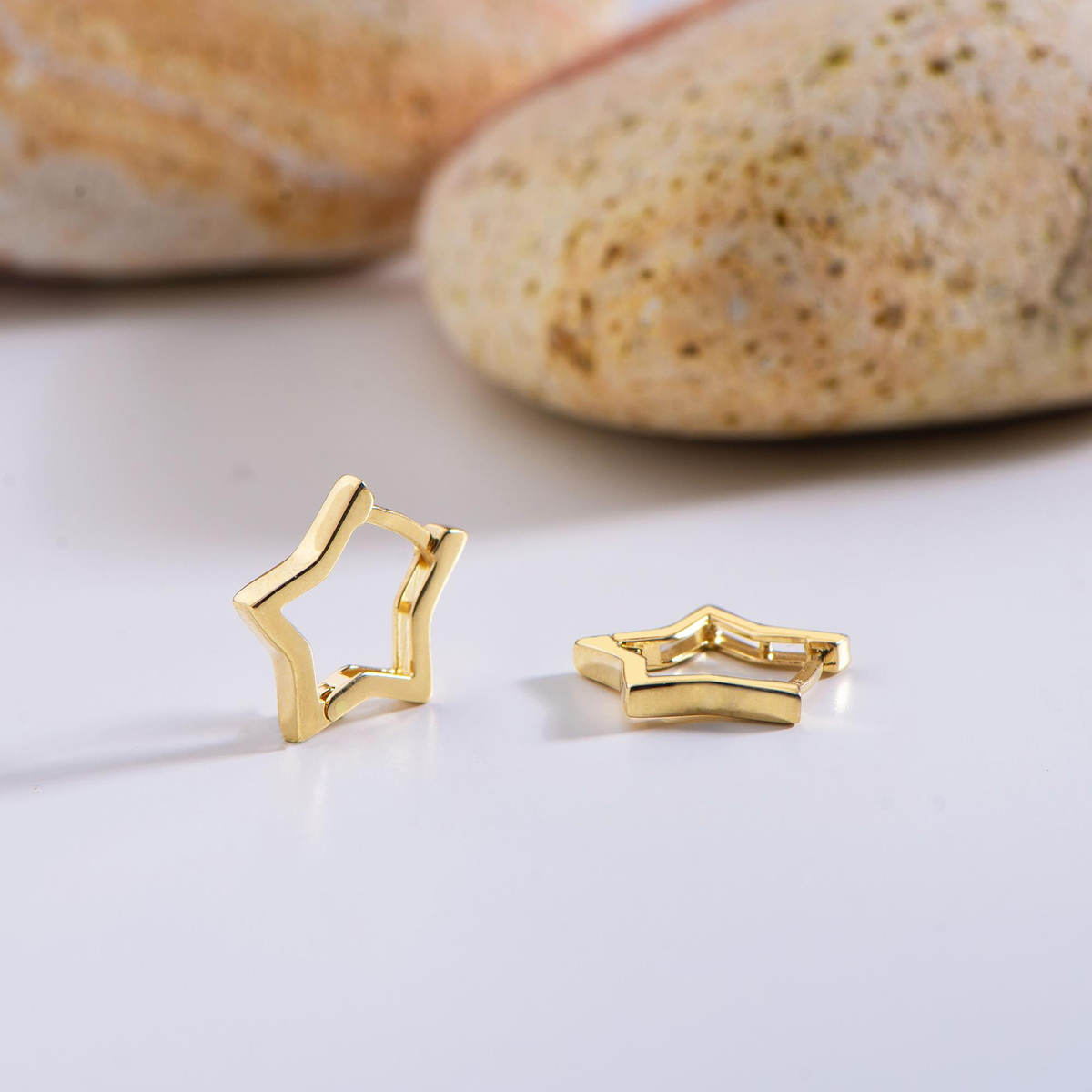 14 Ayar Altın Küpe