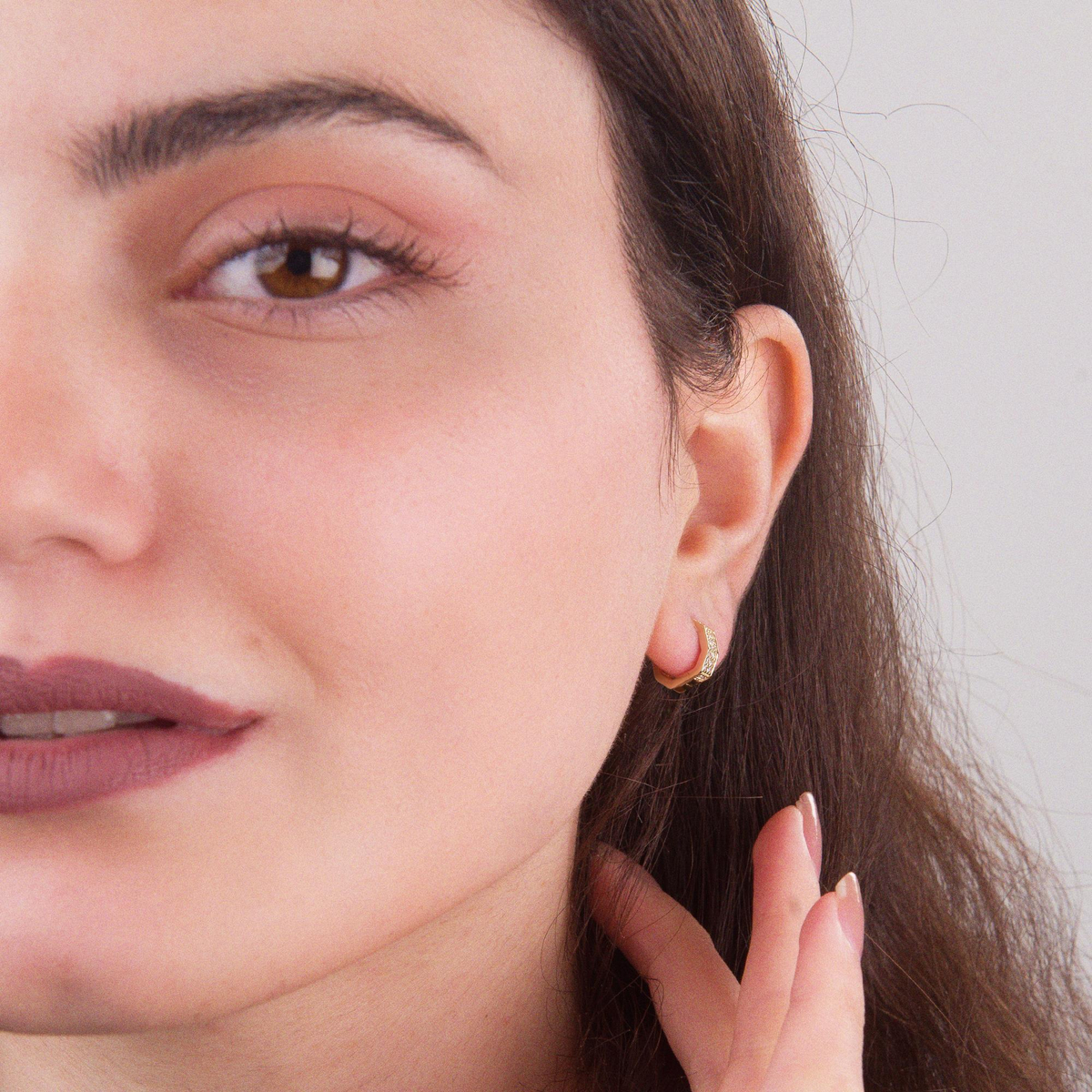 14 Ayar Altın Küpe