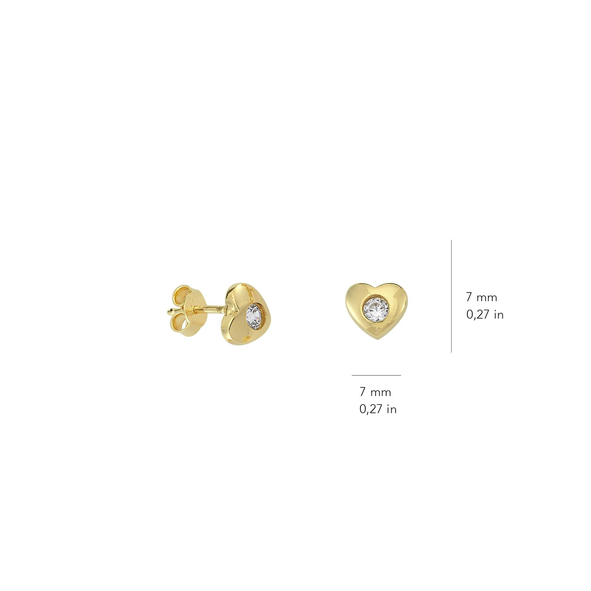 14 Ayar Altın Küpe