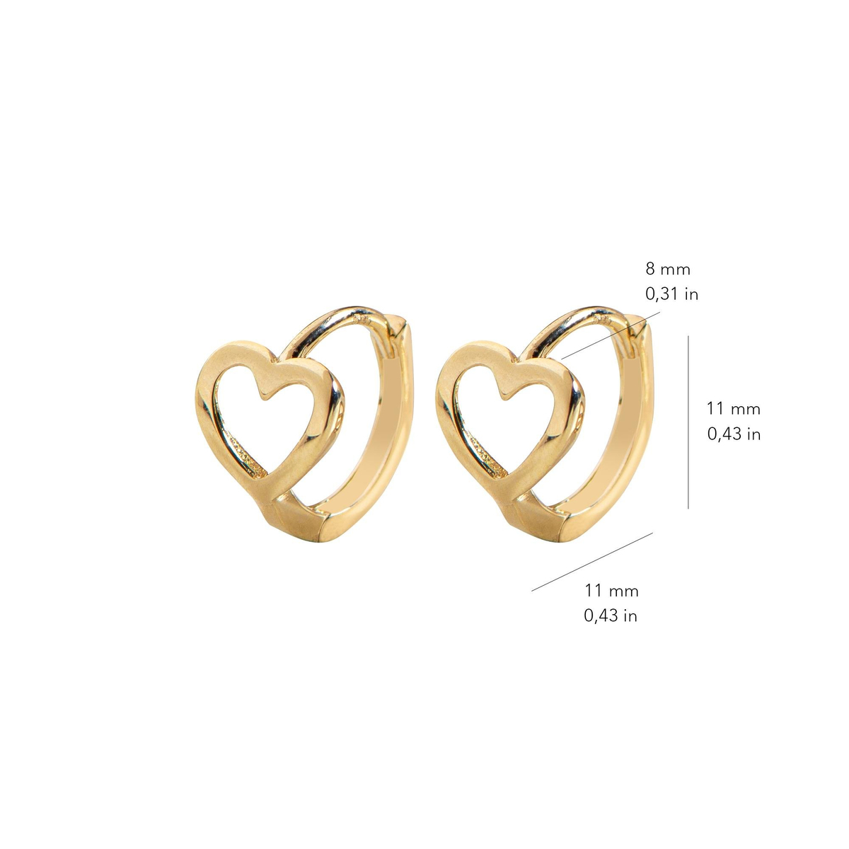 14 Ayar Altın Küpe