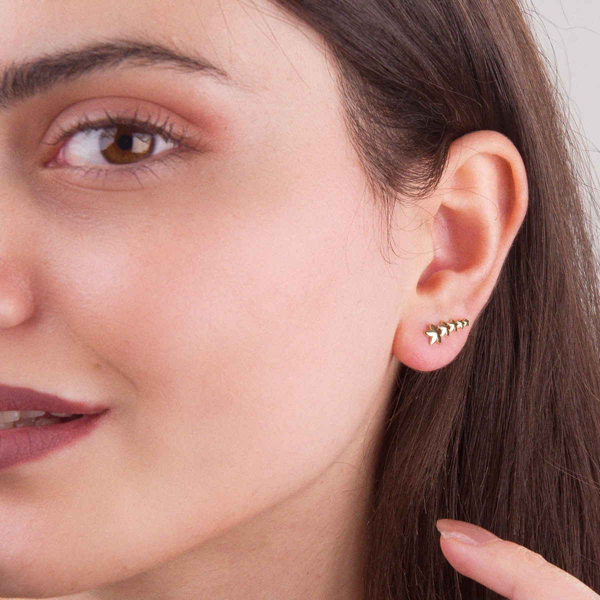 14 Ayar Altın Küpe