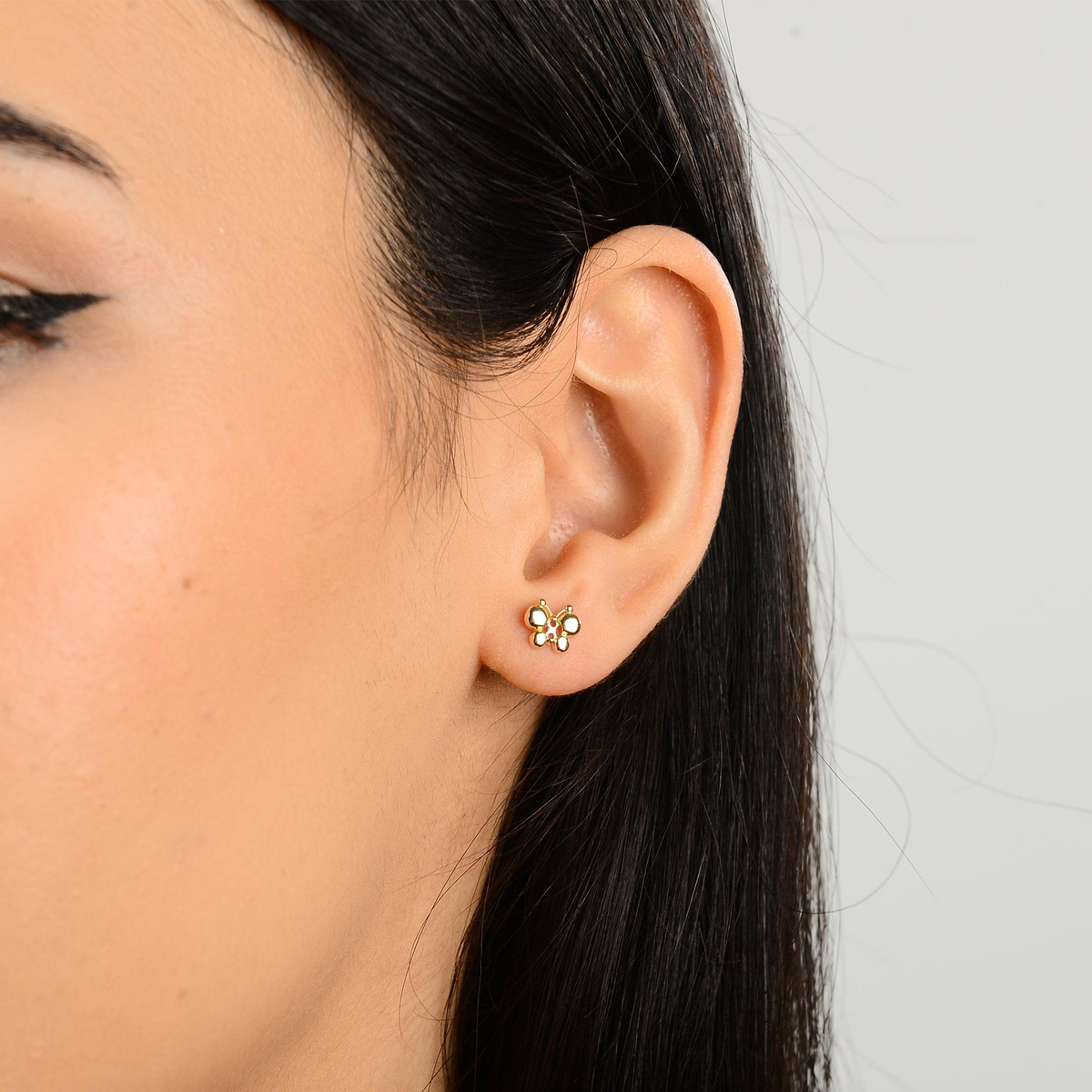 14 Ayar Altın Küpe