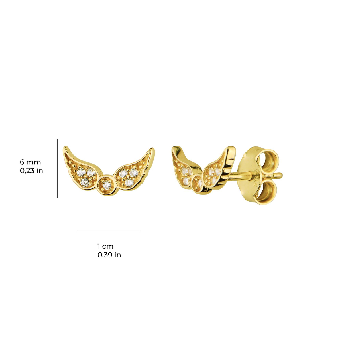 14 Ayar Altın Küpe