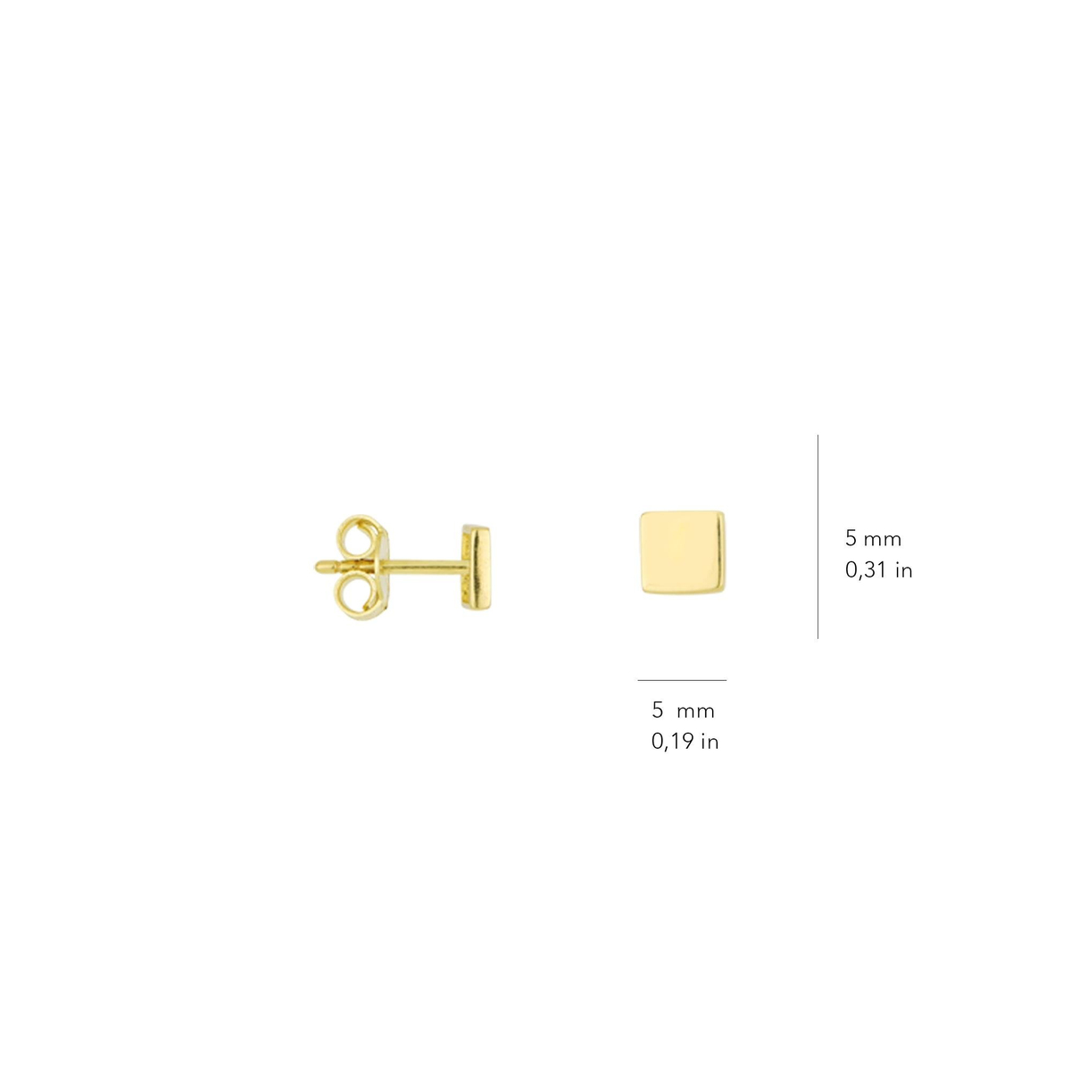 14 Ayar Altın Küpe