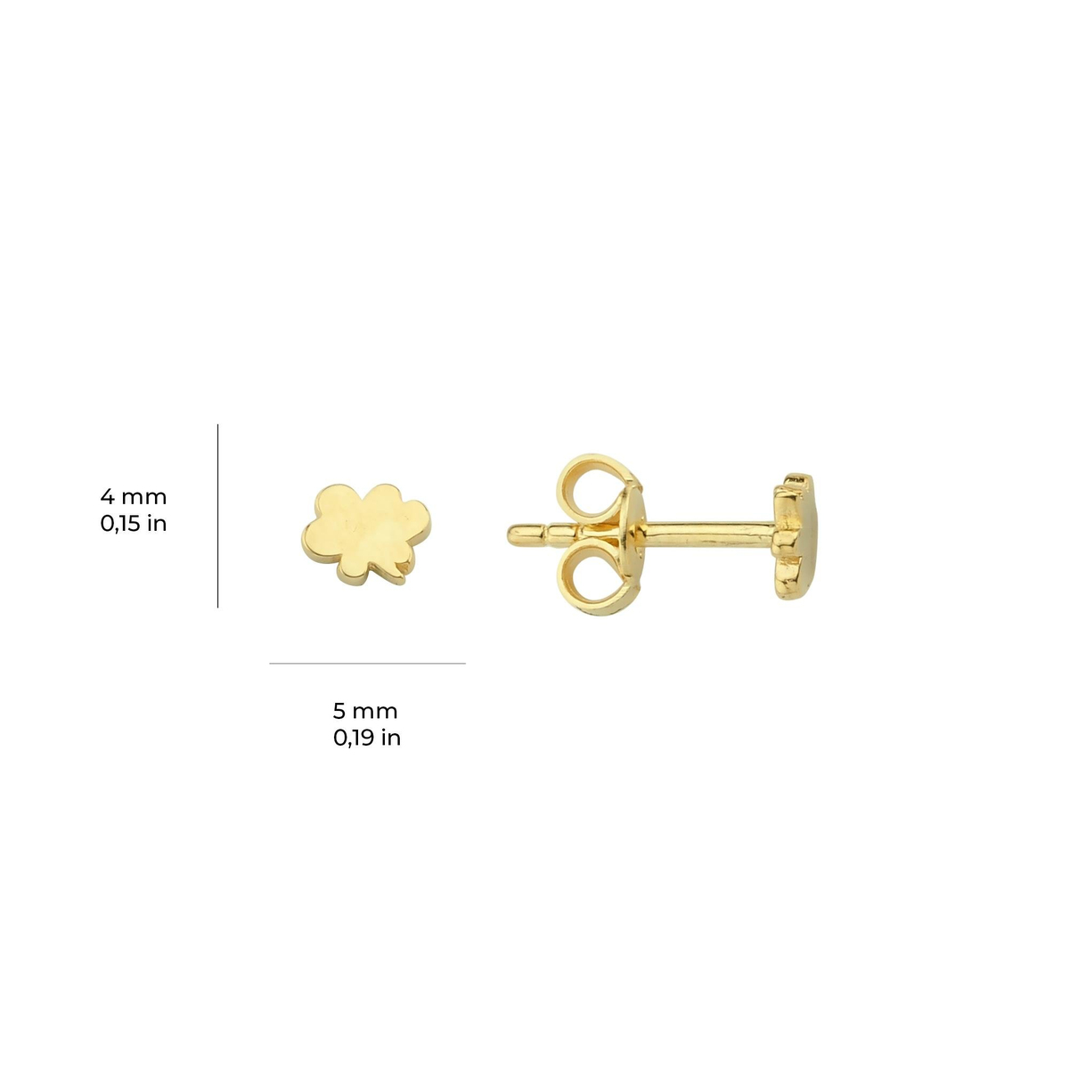 14 Ayar Altın Küpe