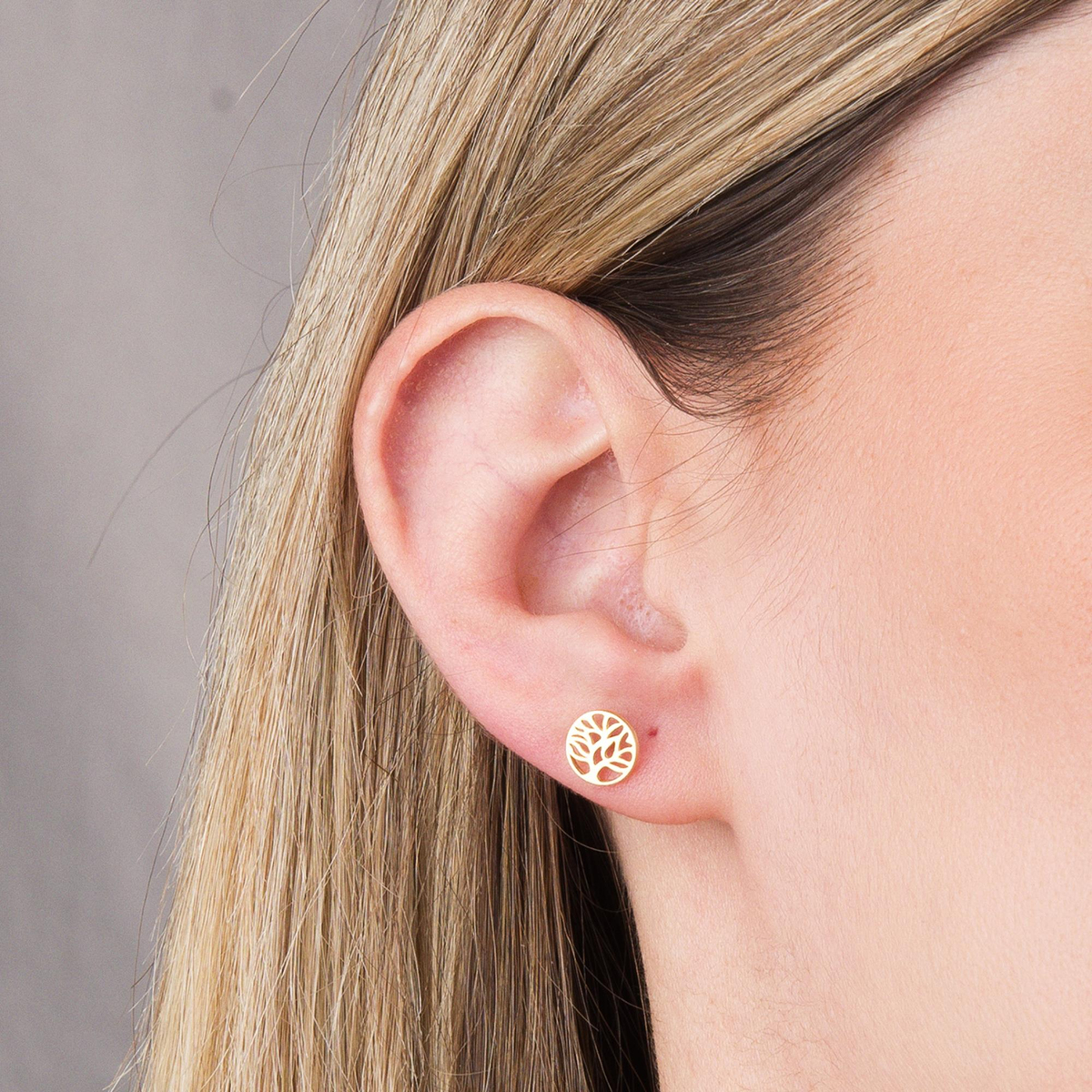 14 Ayar Altın Küpe