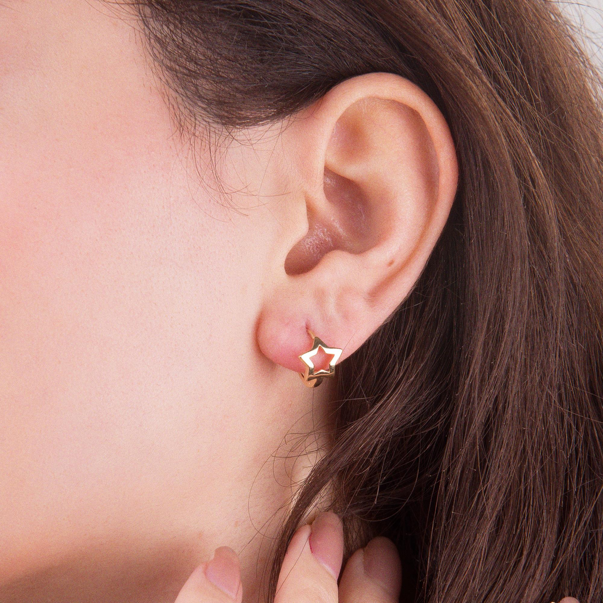 14 Ayar Altın Küpe