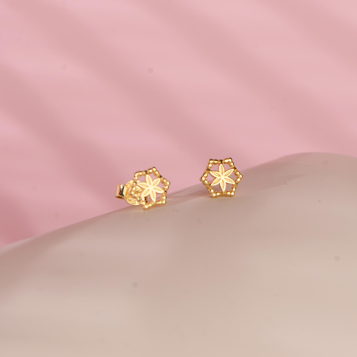 14 Ayar Altın Küpe