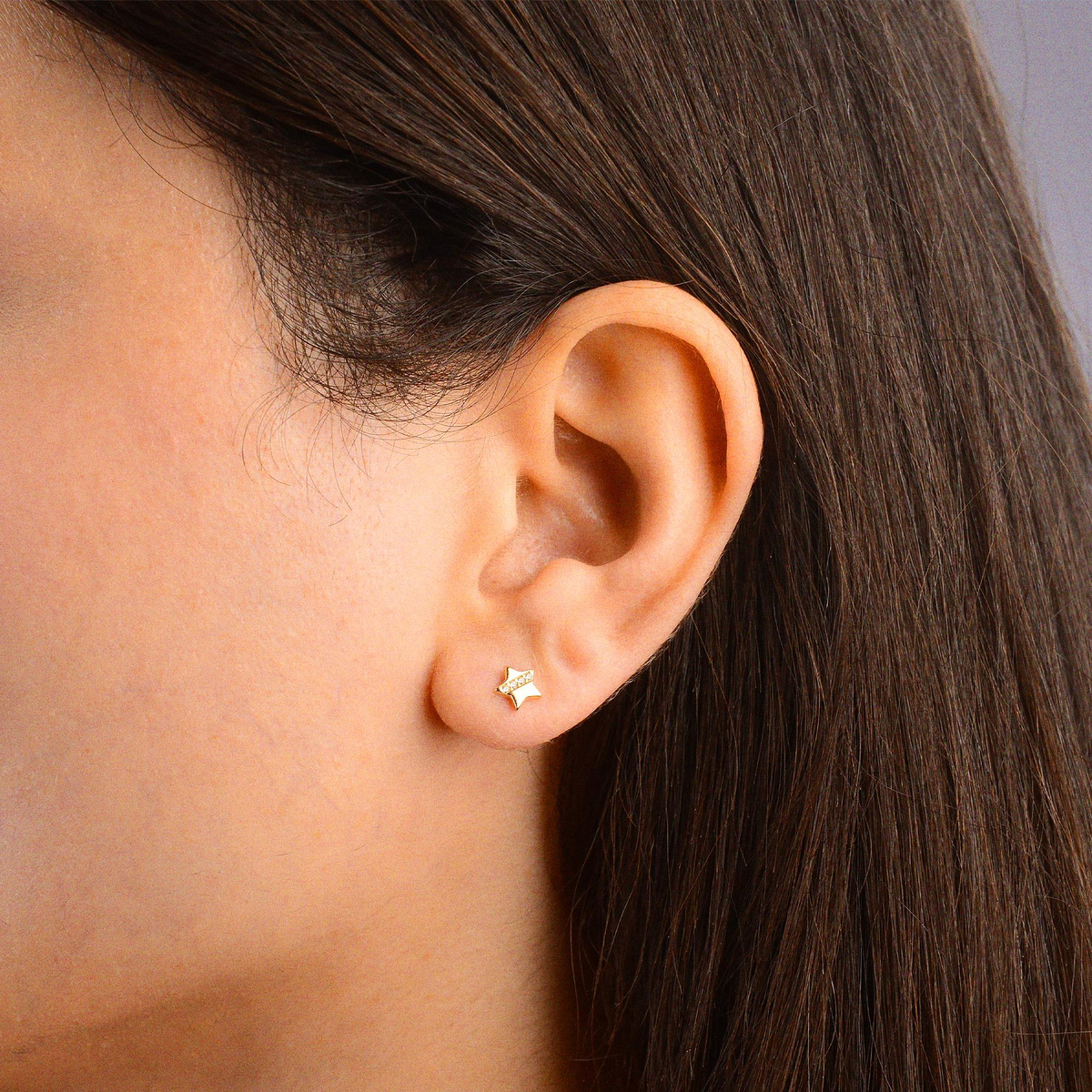 14 Ayar Altın Küpe