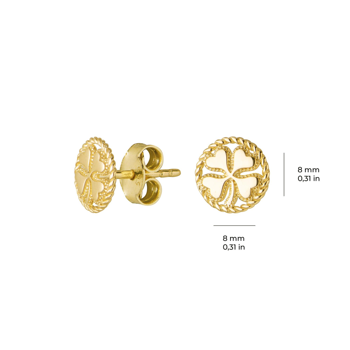 14 Ayar Altın Küpe