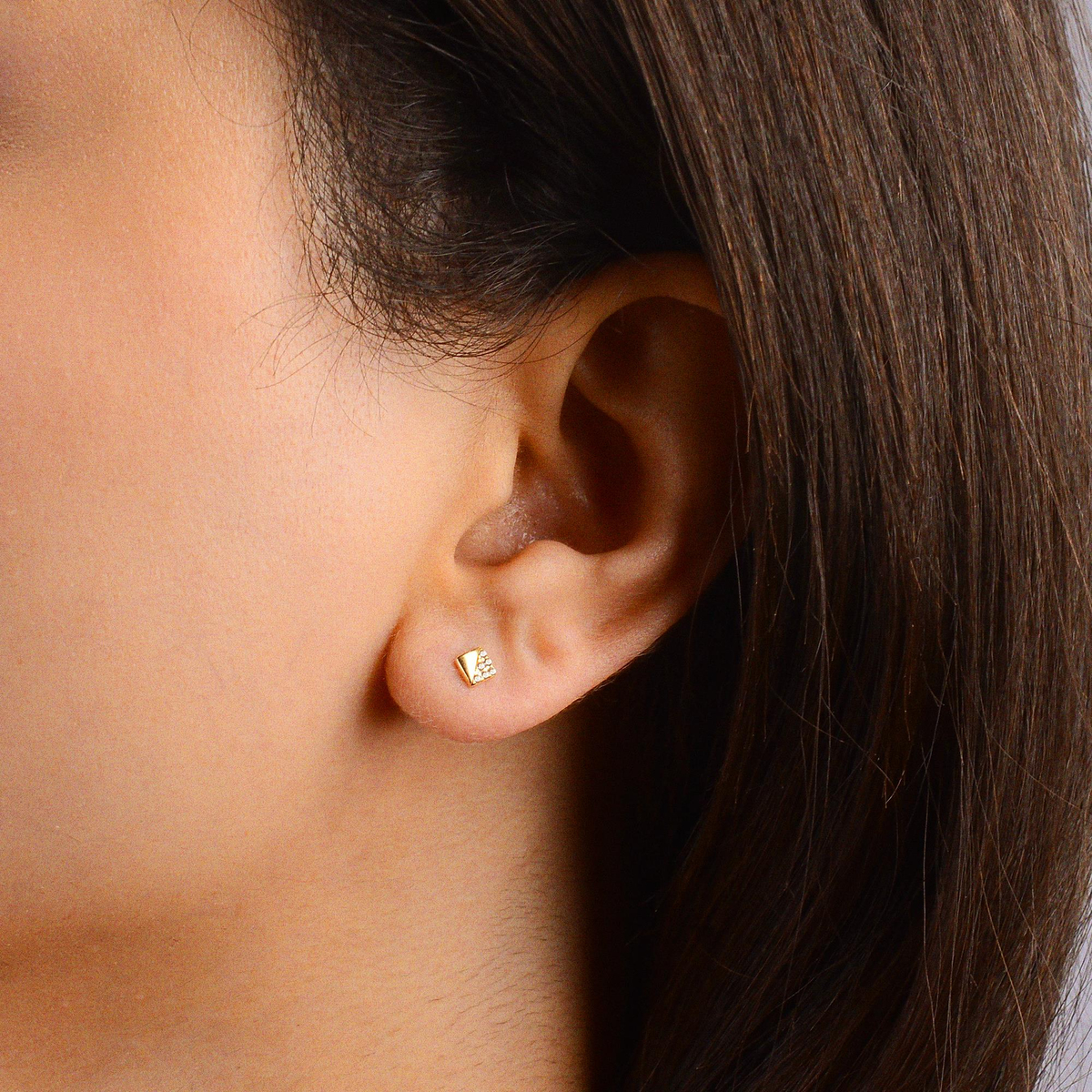 14 Ayar Altın Küpe