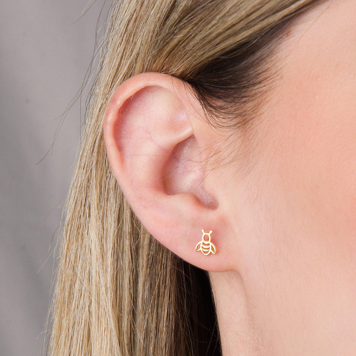 14 Ayar Altın Küpe