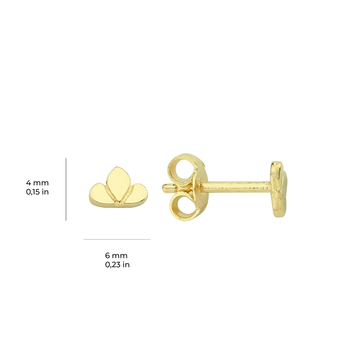 14 Ayar Altın Küpe