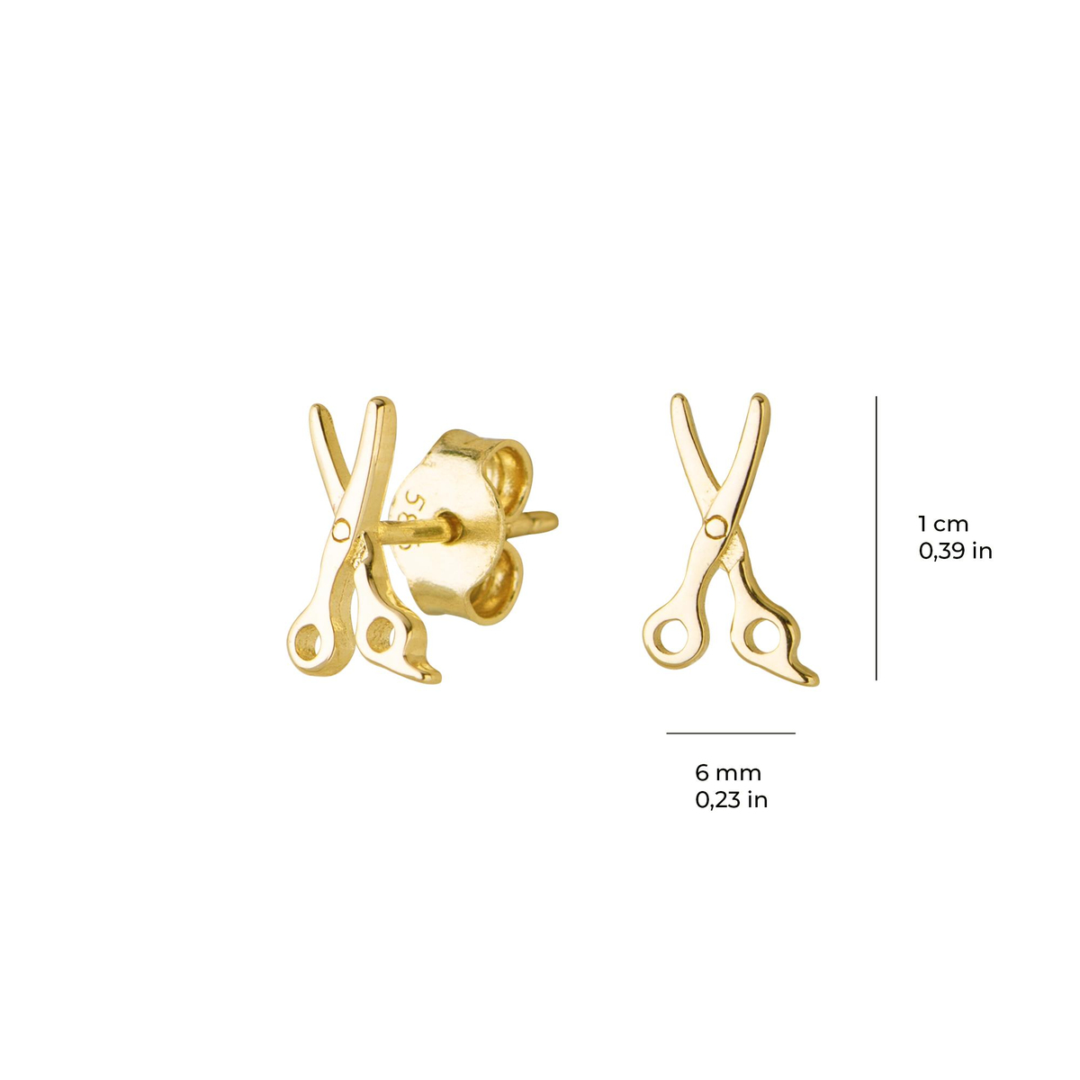 14 Ayar Altın Küpe