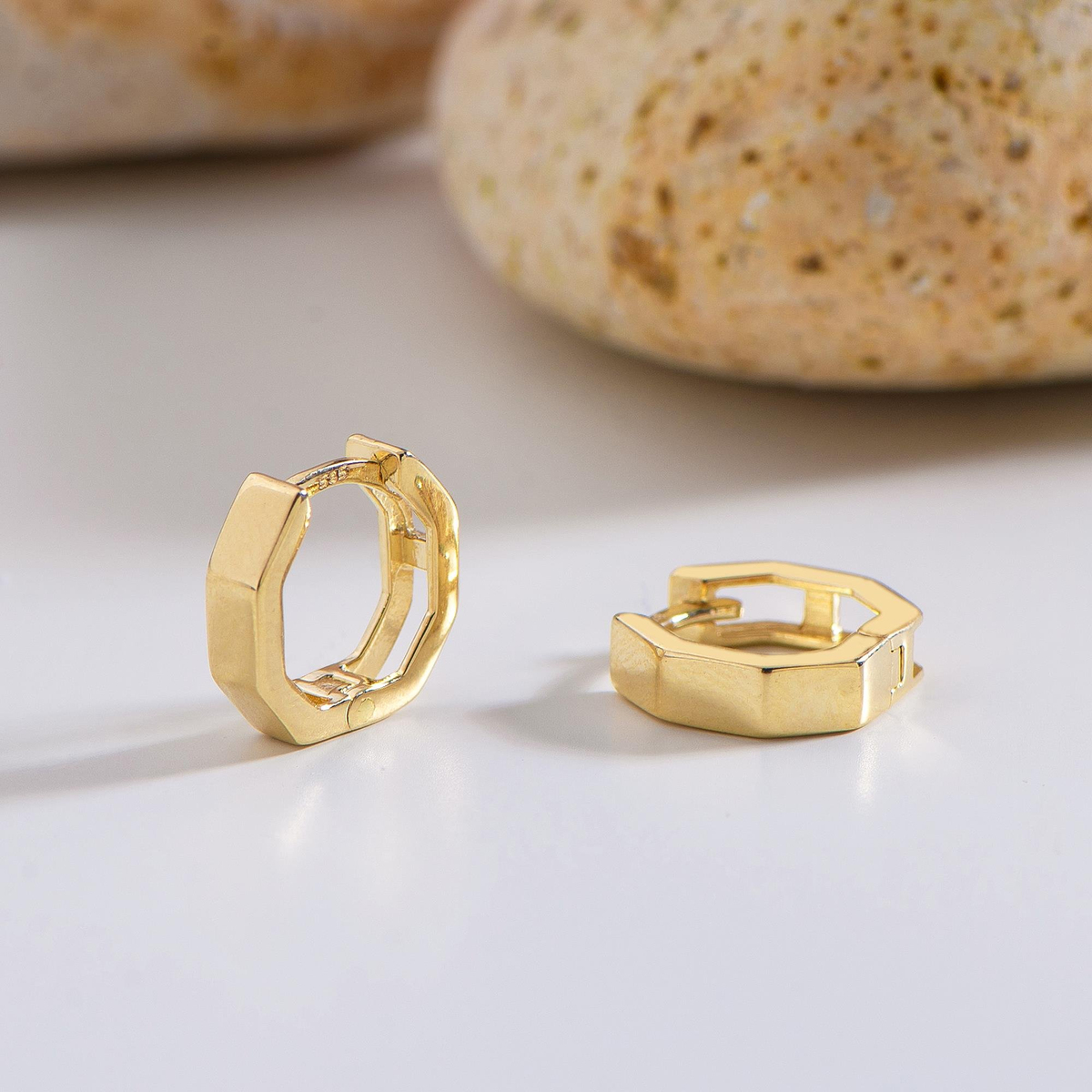 14 Ayar Altın Küpe