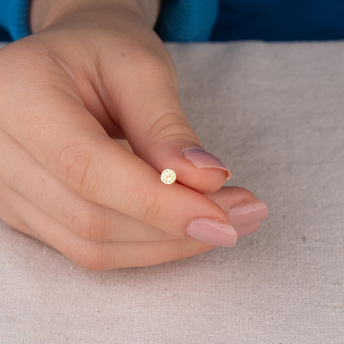 14 Ayar Altın Küpe