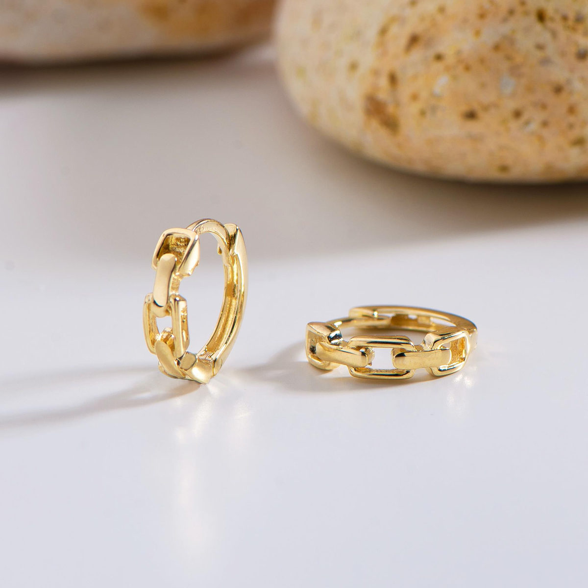 14 Ayar Altın Küpe