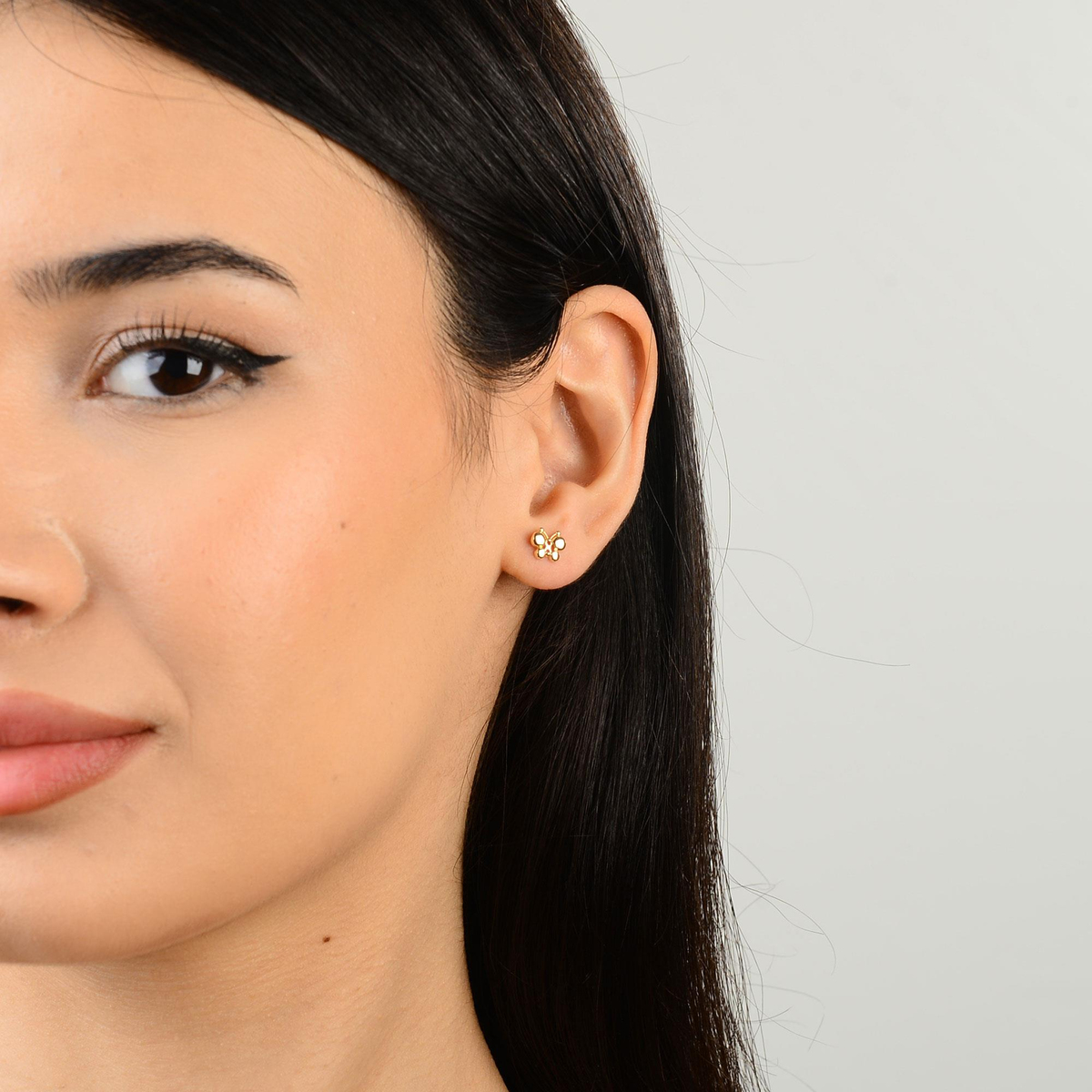 14 Ayar Altın Küpe