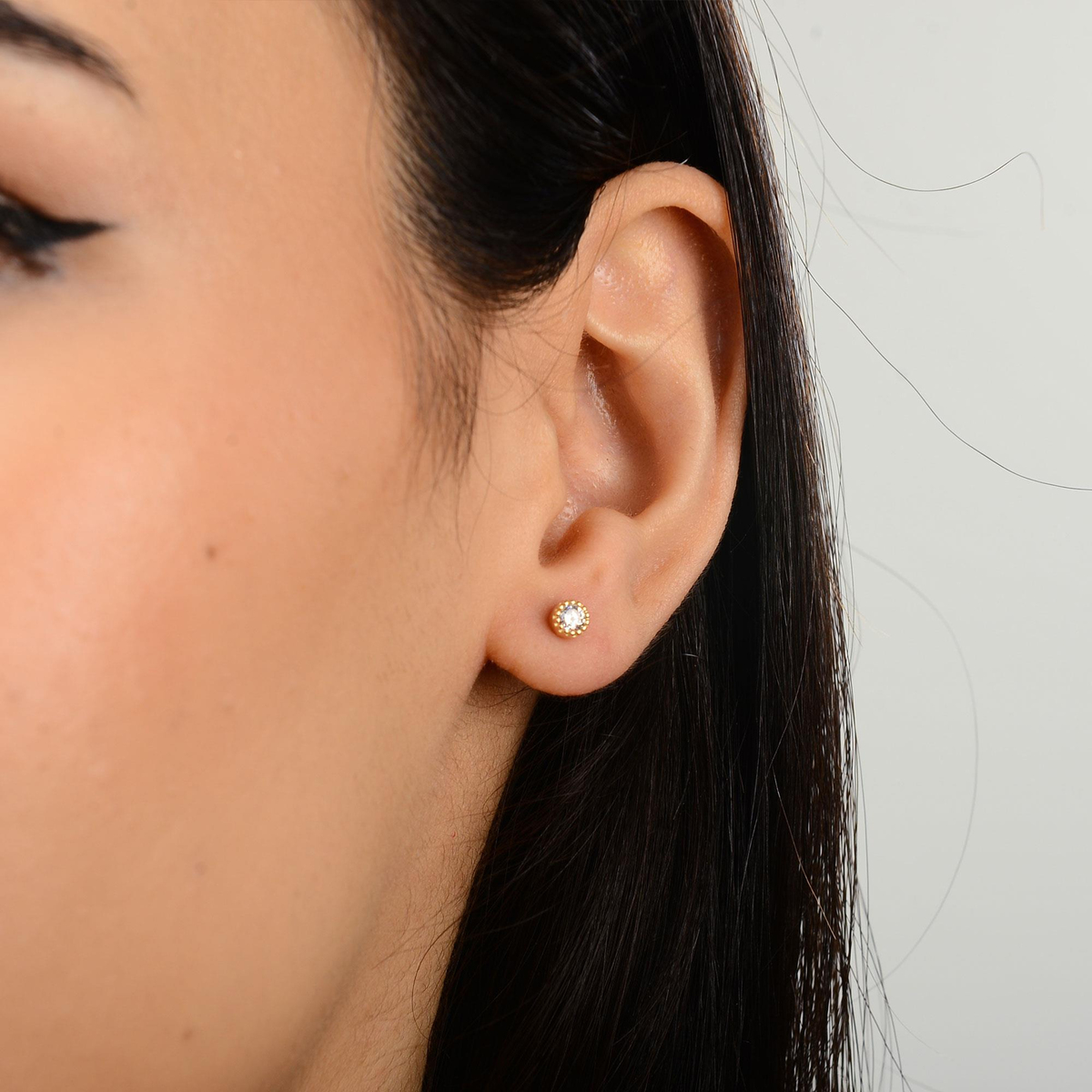 14 Ayar Altın Küpe