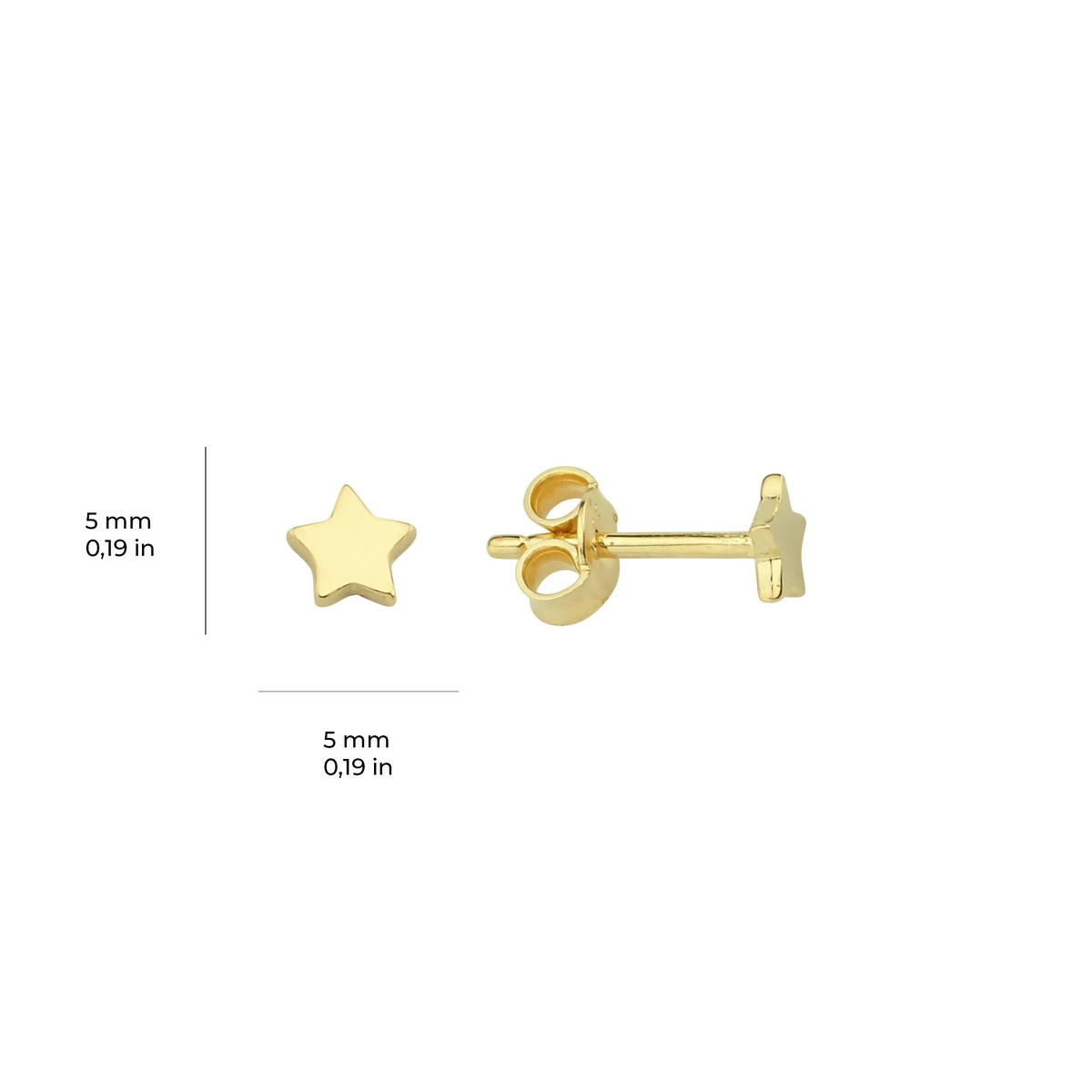 14 Ayar Altın Küpe